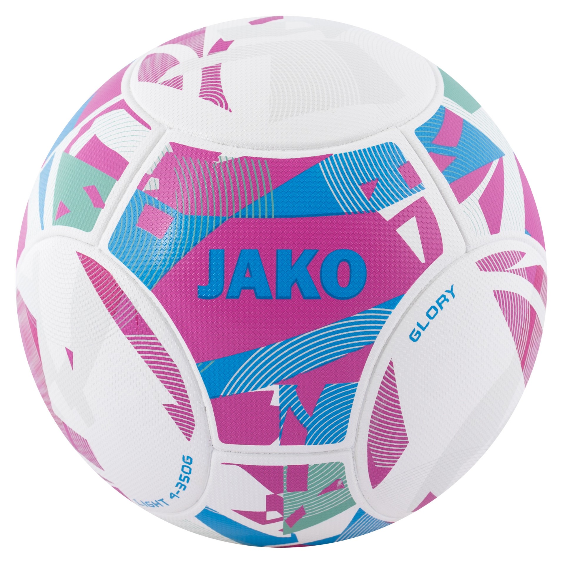 weiß/pink/JAKO blau · 350g (Gr. 4)